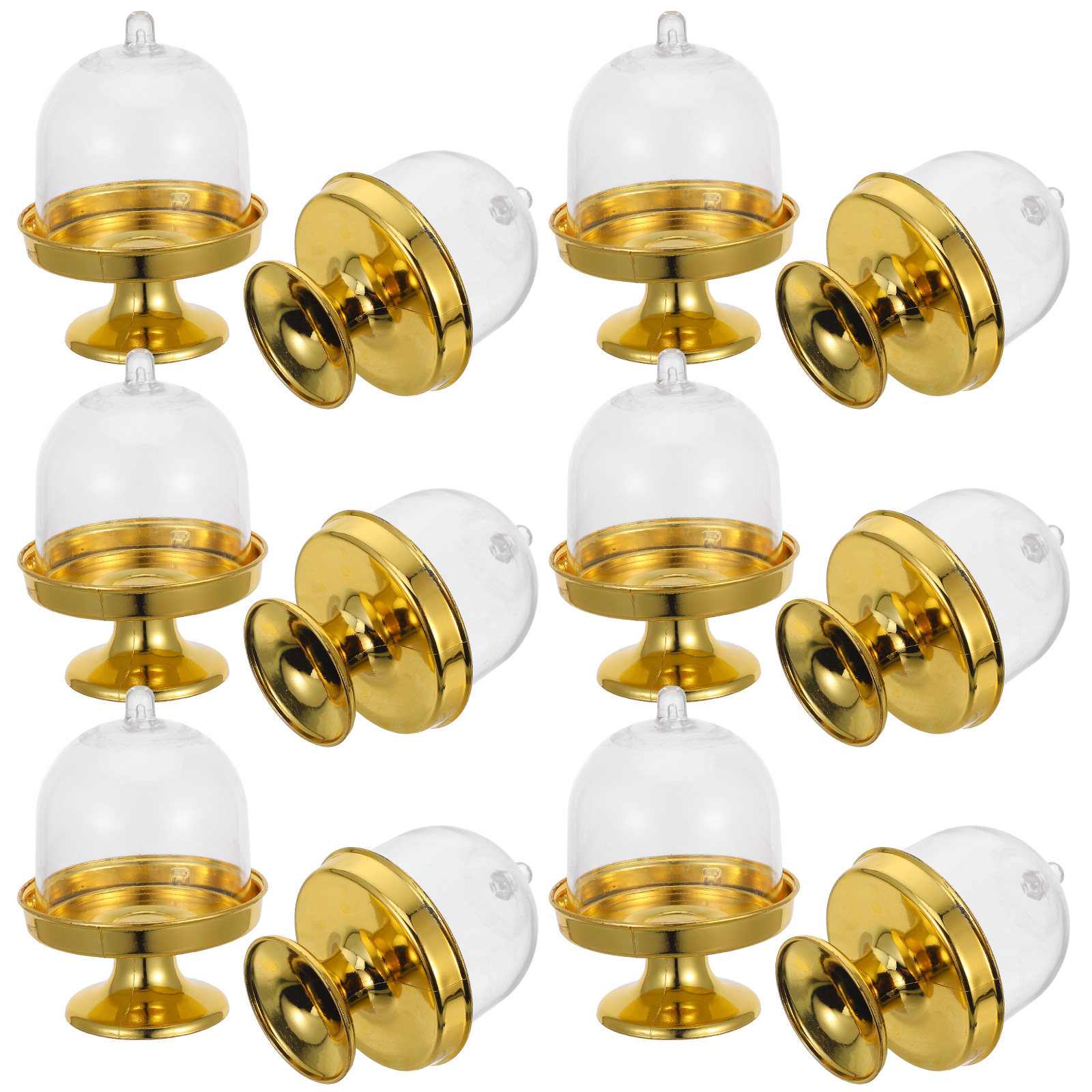 Plastic Dome Clear - 12pcs Mini Candy Box Plastic Cake