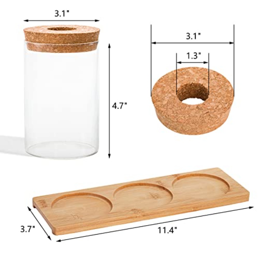 3 Pcs Plant Terrarium Propagat – Propagation Station Vase recenzja i cena