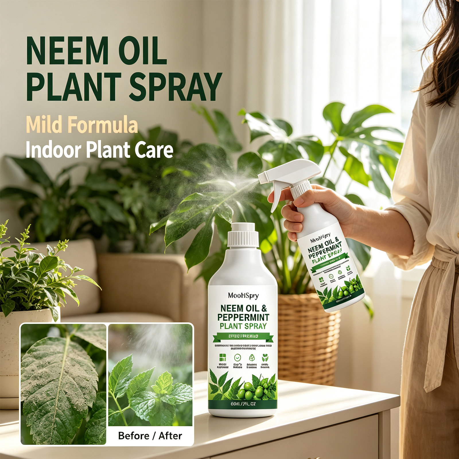 Neem Oil Mint Plant Spray Natu – Rooting Hormone Powder recenzja i cena
