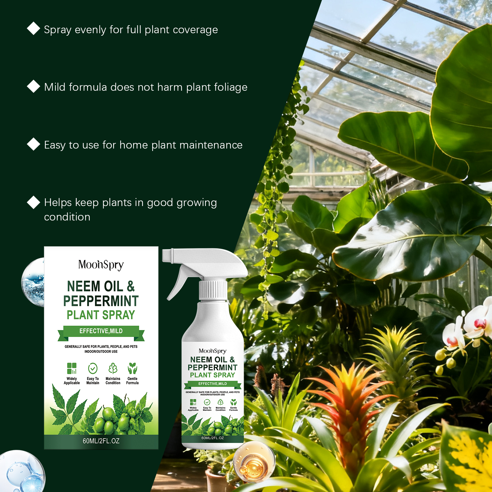 Neem Oil Mint Plant Spray Natu – Rooting Hormone Powder recenzja i cena