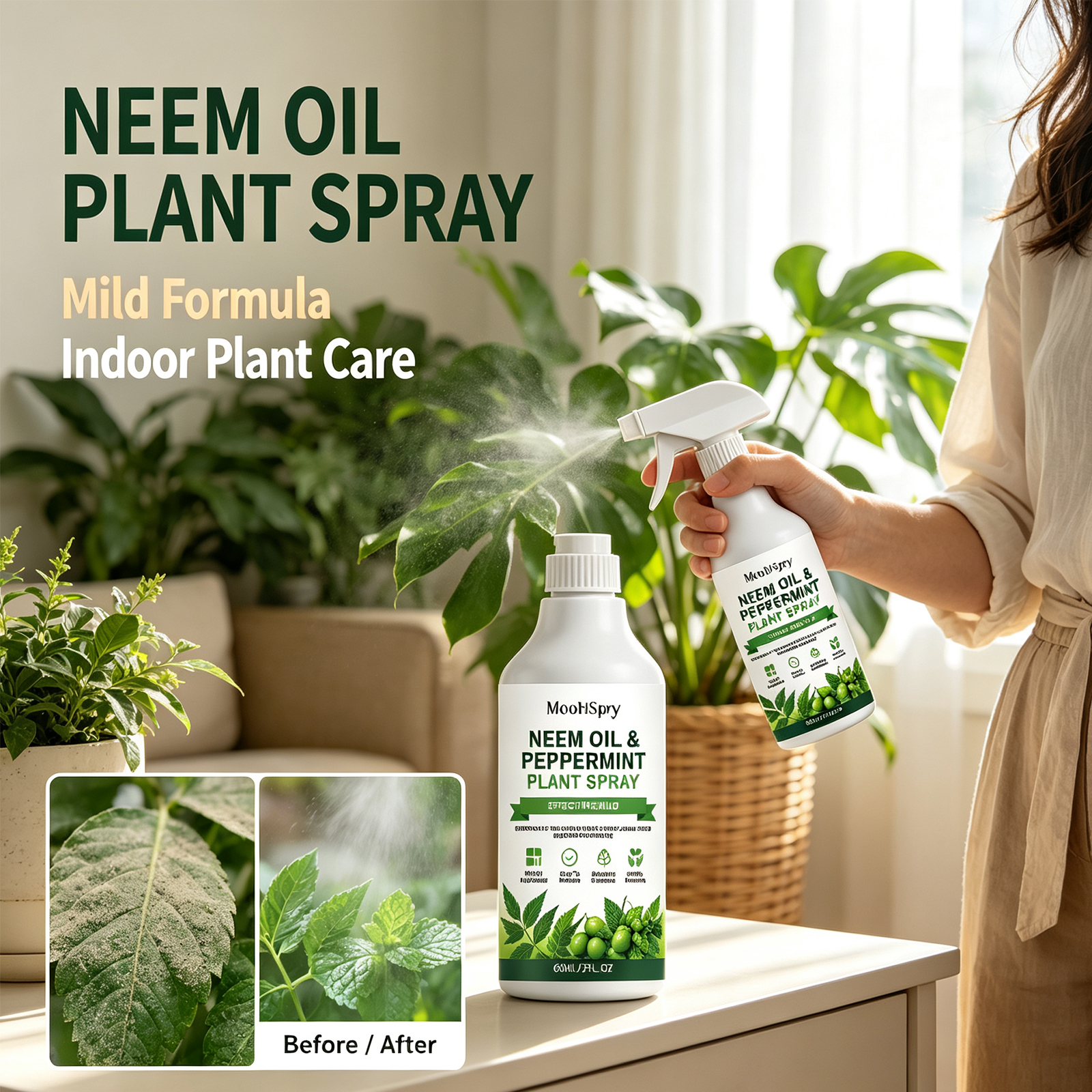 Neem Oil Mint Plant Spray Natu – Rooting Hormone Powder recenzja i cena