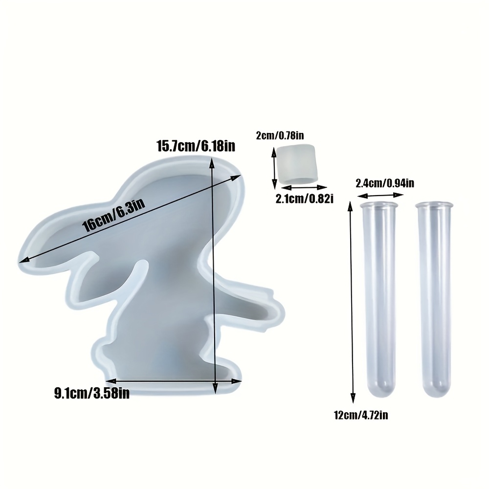 4pcs/set Easter Bunny Silicone – Propagation Station Vase recenzja i cena
