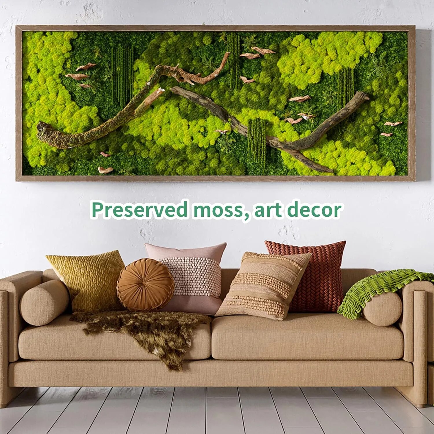Artificial Green Plants Eterna – Sphagnum Moss Dry recenzja i cena