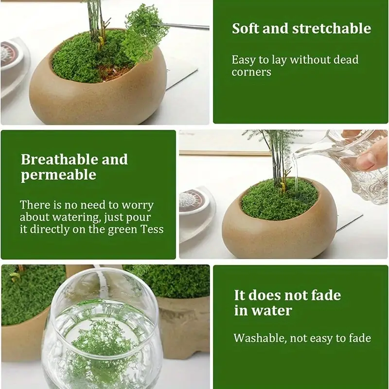 Green Fake Moss DIY Crafts Gra – Sphagnum Moss Dry recenzja i cena