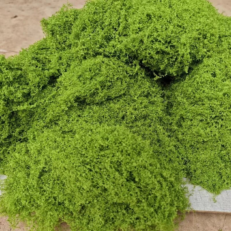 30g Fake Moss Artificial Green – Sphagnum Moss Dry recenzja i cena