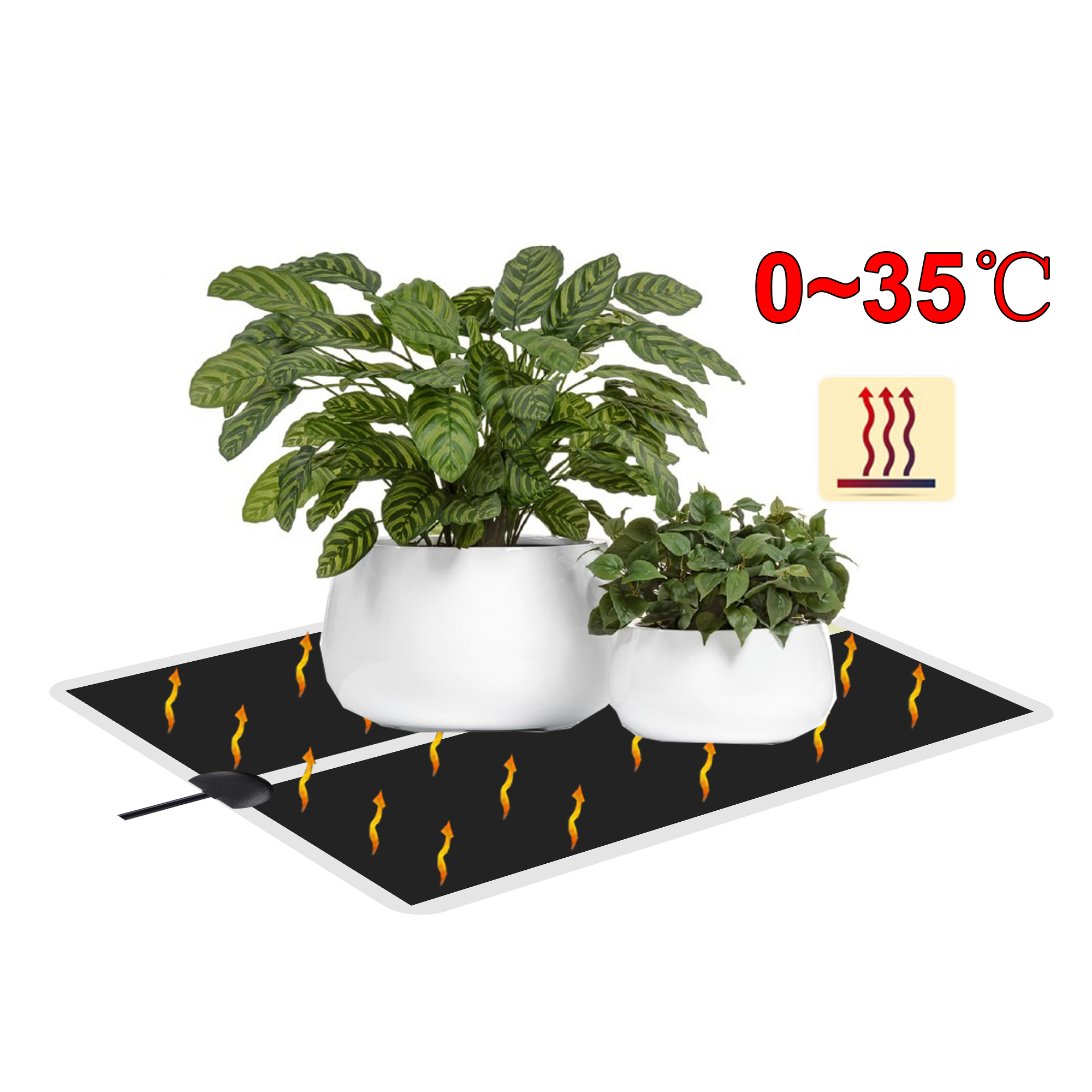 5~45W Seedling Heat Mat 220V~2 – Heat Mat Seedling recenzja i cena