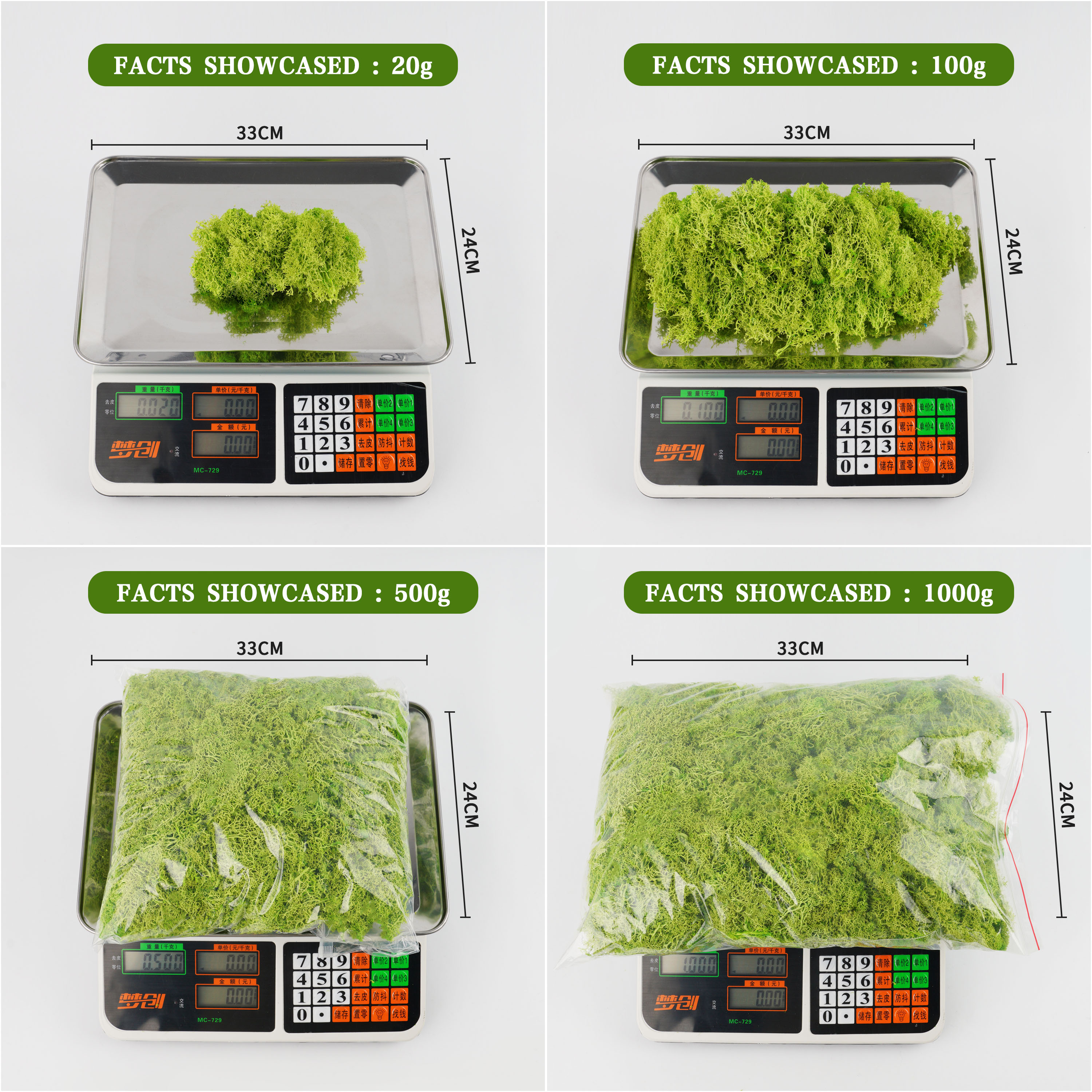 100/200/500g Eternal Life Moss – Sphagnum Moss Dry recenzja i cena