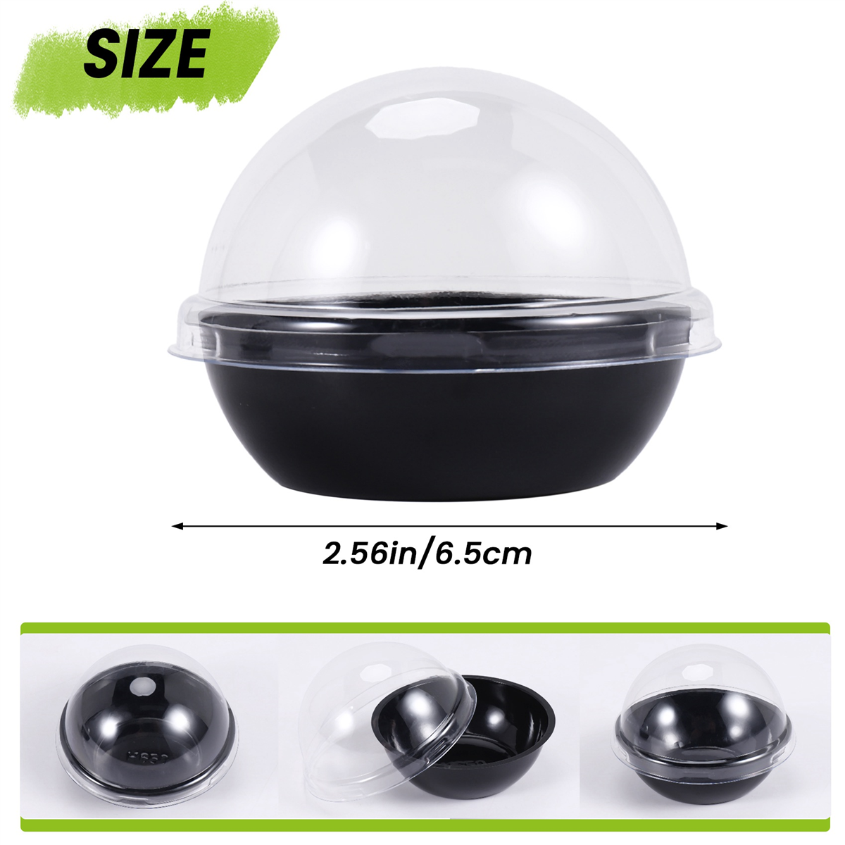 50 Pack Clear Plastic Mini Cup – Plastic Dome Clear recenzja i cena
