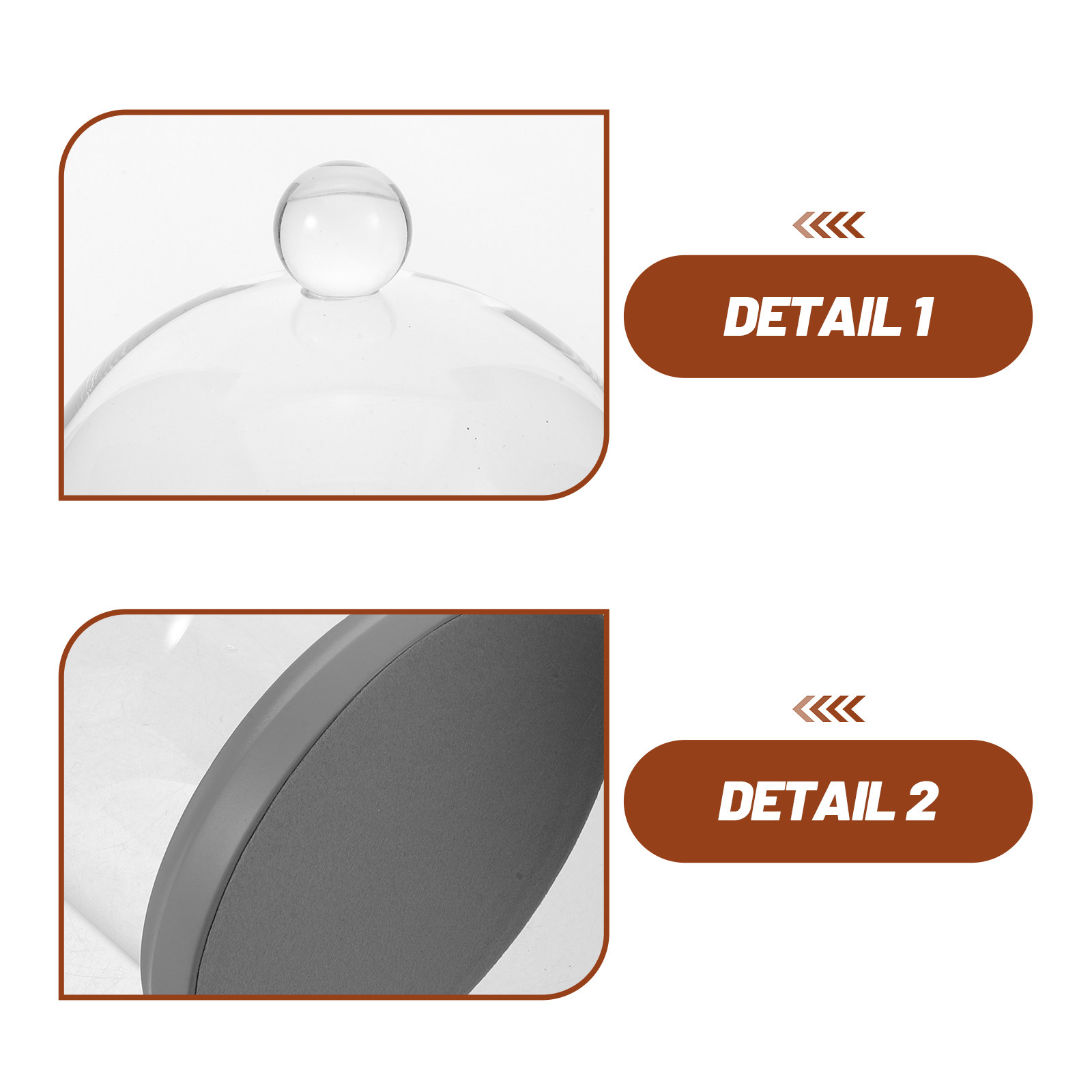 Glass Dome Cloche Bell Jar Cle – Plastic Dome Clear recenzja i cena