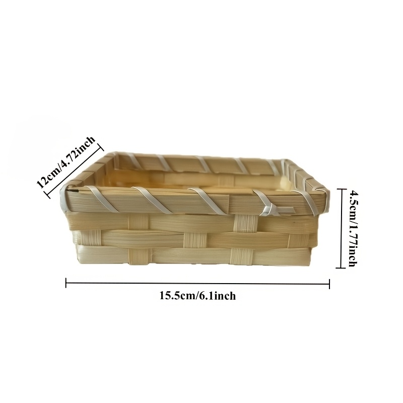 Handwoven Bamboo Napkin Basket – Agar Tissue Culture recenzja i cena