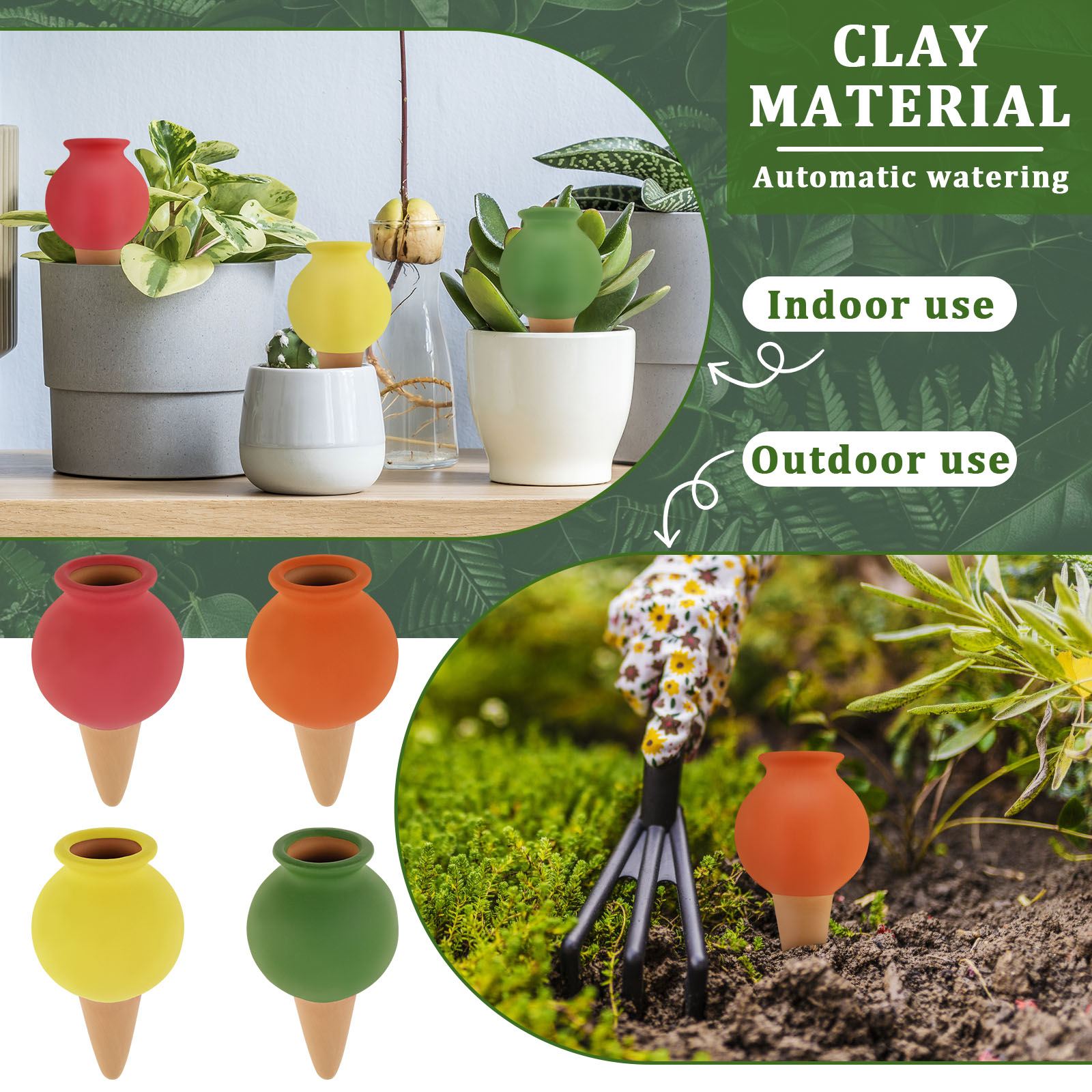 8Pcs Terracotta Self Watering  – Self Watering Insert recenzja i cena