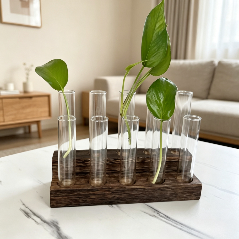 Creative Glass Test Tubes with – Propagation Station Vase recenzja i cena