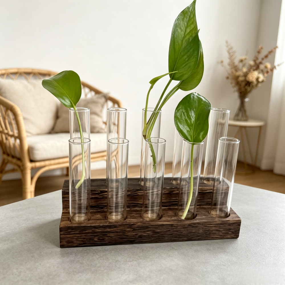 Creative Glass Test Tubes with – Propagation Station Vase recenzja i cena