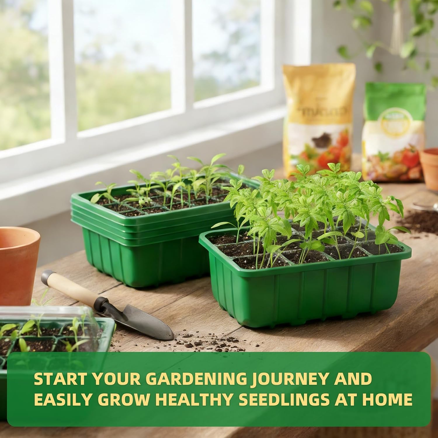 5-Pack Seed Starter Tray Kit w – Humidity Dome Kit recenzja i cena