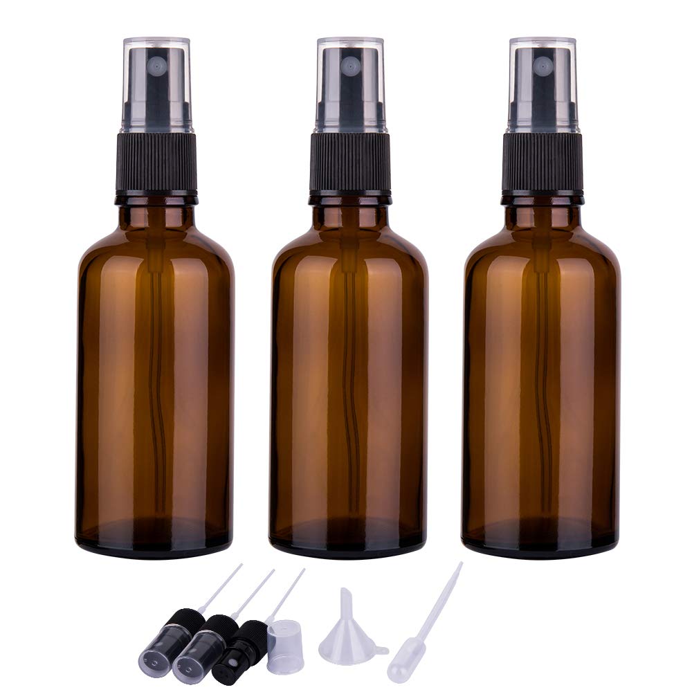 2oz Amber Glass Spray Bottles  – Misting Bottle Fine recenzja i cena