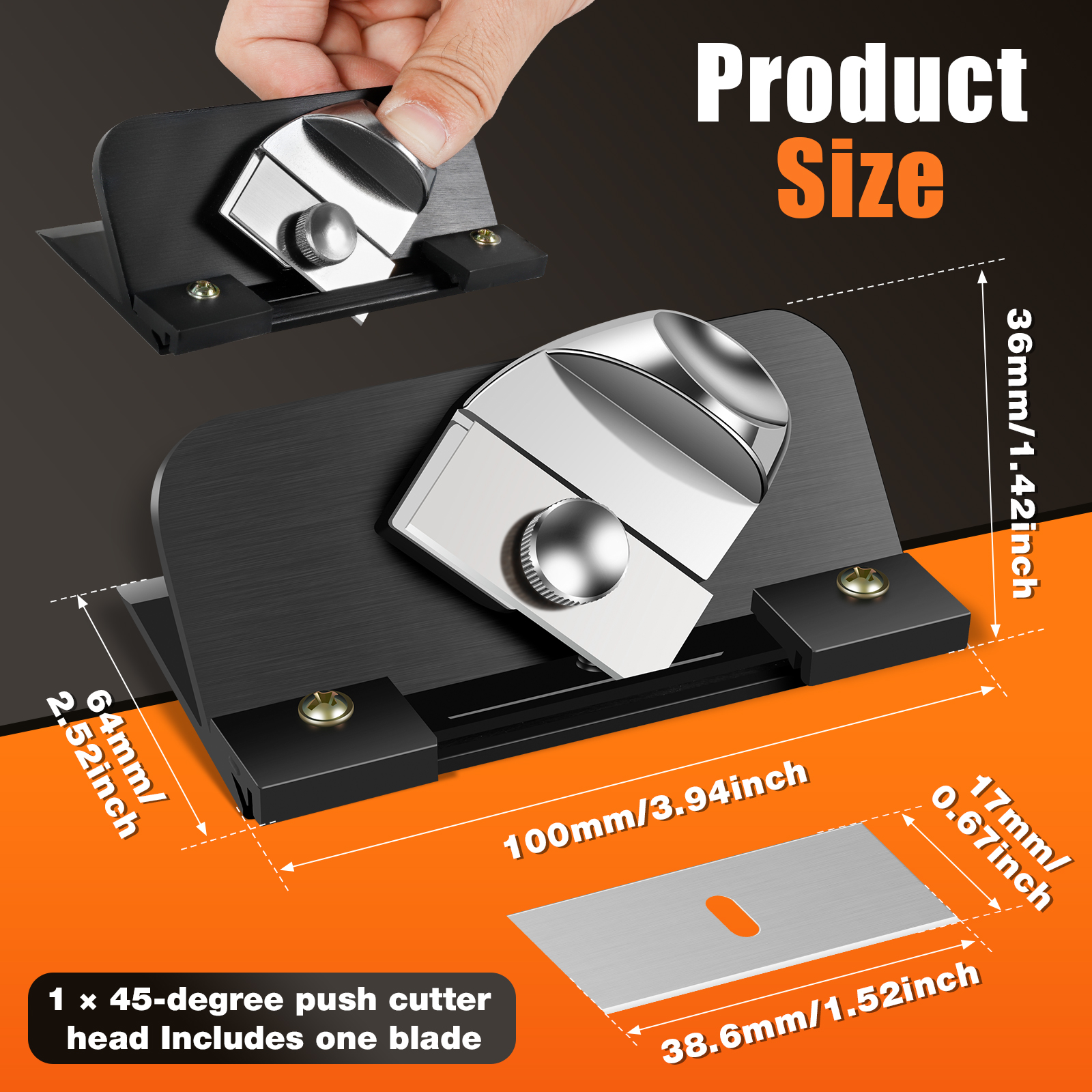Retractable Mat Cutter 45° Bev – Cutting Board Foam recenzja i cena